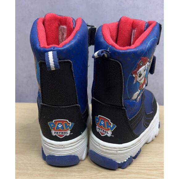 PAW Patrol Big Boy Winter Light Up Boots Size 7 - Picture 4 of 8